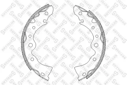 Комплект тормозных колодок STELLOX купить